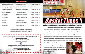 Journal du Club  Basket Times 