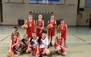 U 11 Mixte se déplacent à Cran Pringy Basket