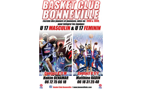 Recrutement U 17 Filles &amp; Garçons